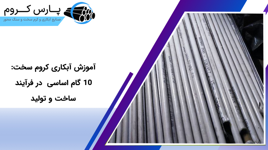 آموزش آبکاری کروم سخت